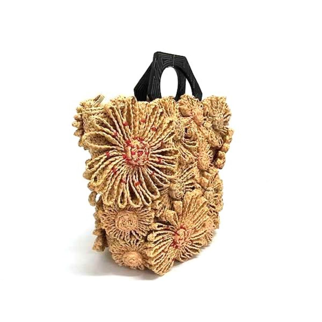 JAMIN PUECH - □美品□ JAMIN PUECH ジャマンピュエッシュ ラフィア