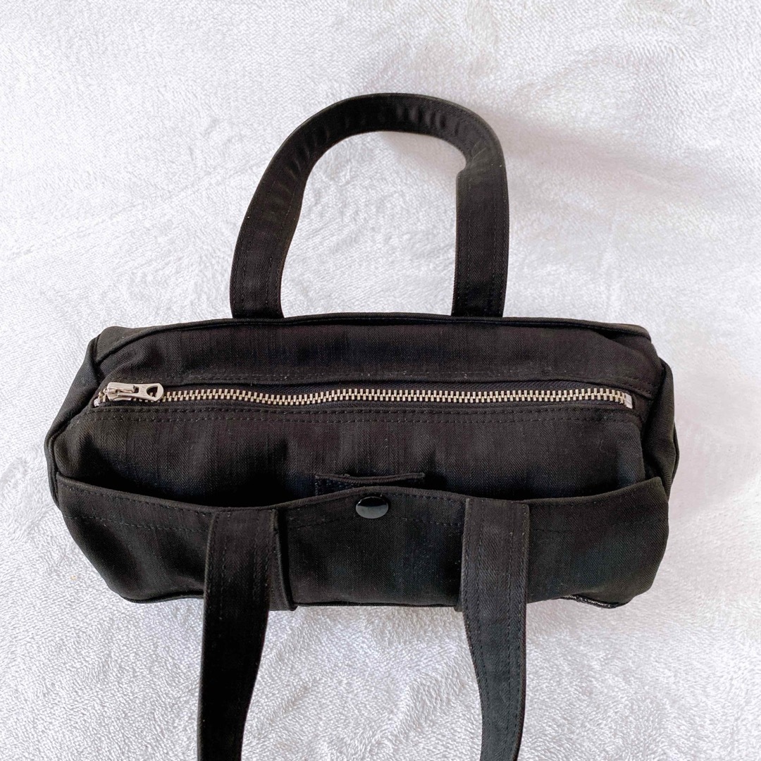 PORTER - 美品 PORTER サニー ミニボストン キャンバス ブラック