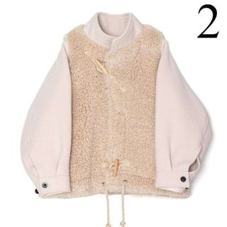 HYKE - HYKE ハイク ダッフル DOUBLE FACE DUFFLE JACKETの通販 by