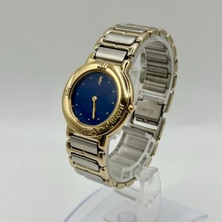 Yves Saint Laurent - YSL イブサンローラン 4620-E60957 QZブルー文字