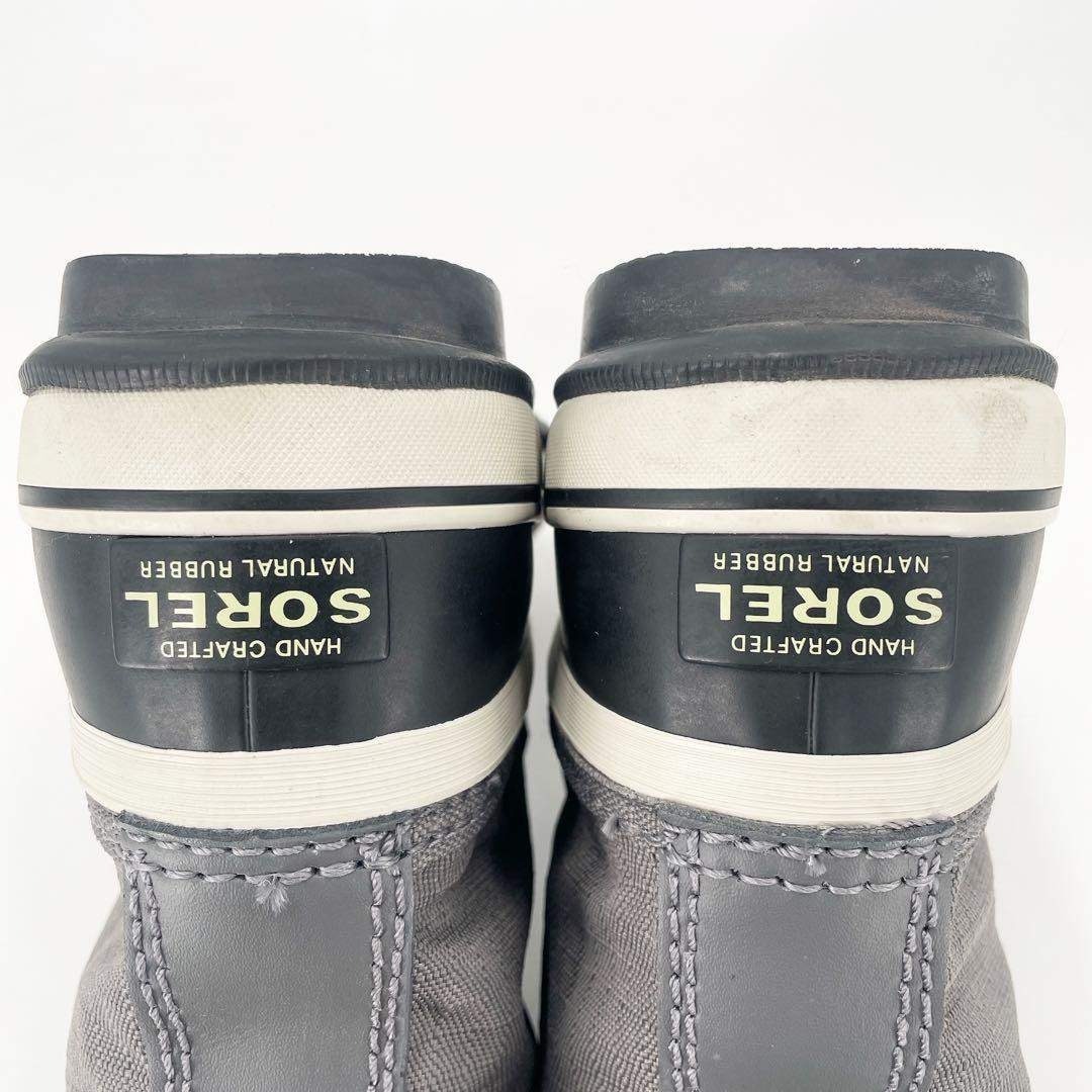 SOREL - 良品 SOREL ソレル スノーブーツ 24cm 防水 防寒 グレー