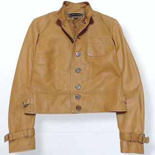 Ralph Lauren - RALPH LAUREN レザーモーターサイクルジャケットの通販
