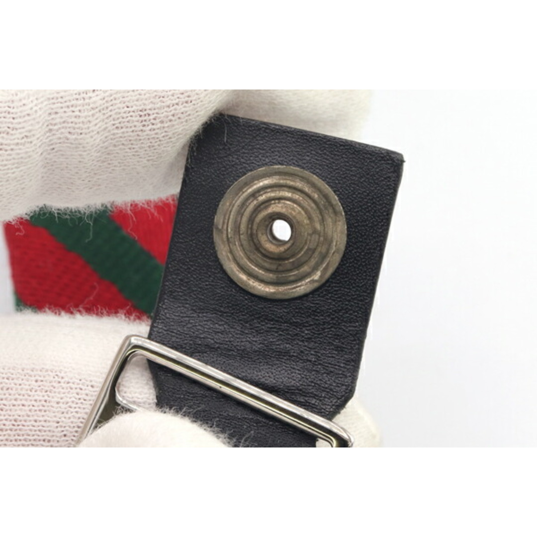 GUCCI - グッチ ネックストラップ シェリーライン グリーン 中古の通販