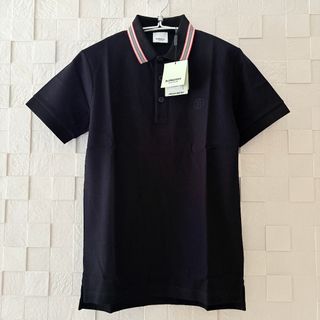 BURBERRY - BURBERRY/バーバリー ポロシャツ 黒の通販 by EGG 's shop