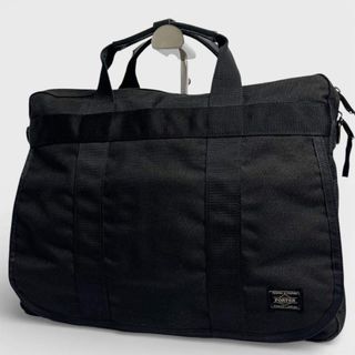 PORTER - 美品 PORTER TANKER ブリーフケース トートバッグ 黒 A4対応