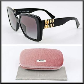 MIU MIU - 【MIU MIU】Glimpse Sunglasses BLACKの通販 by R.Phoenix