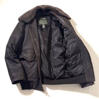 Eddie Bauer - エディーバウアー カーコート レザージャケット 本革