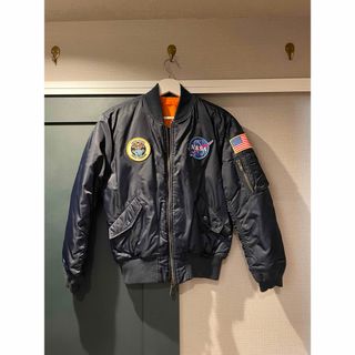 ALPHA INDUSTRIES - USA製 ALPHA INDUSTRIES MA-1 GROUND CREW Lの通販