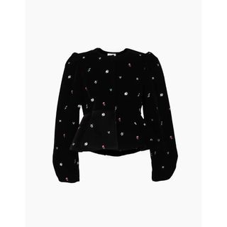 allureville - 美品 22SS アルアバイル パイルメルトン ノーカラー