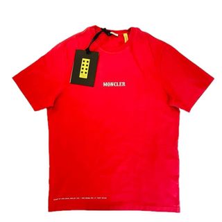 MONCLER（Tシャツ/カットソー(半袖/袖なし) ・ レッド/赤色系）の