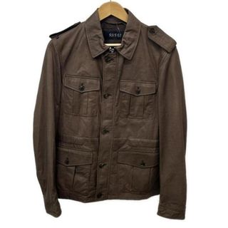 GUCCI（ジャケット/アウター ・ ブラウン/茶色系）のフリマアイテム一覧