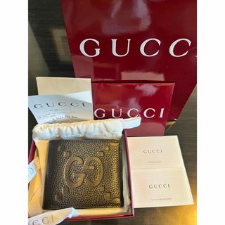 GUCCI - グッチ GUCCI 二つ折り財布 キングスネーク GGスプリーム