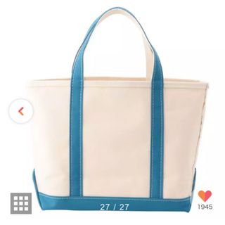 L.L.Bean（トートバッグ ・ ブルー・ネイビー/青色系）のフリマ