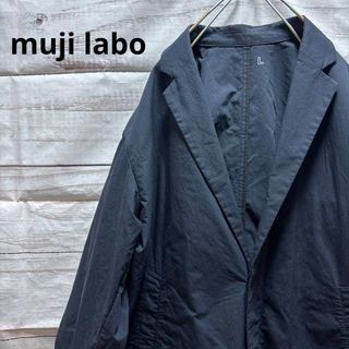 MUJI (無印良品) - MUJI Labo カシミヤ混 チェスターコート 黒 Mサイズ