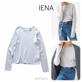 IENA - IENA 4*4リブ ボートネック プルオーバー◇の通販 by SHOP