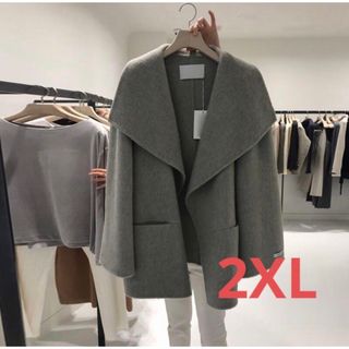 General Research - ジェネラルリサーチ レザーベルトダッフルコートの