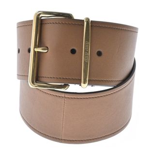 MIU MIU - miu miu ネイビー パテントレザー ベルトの通販 by t's shop