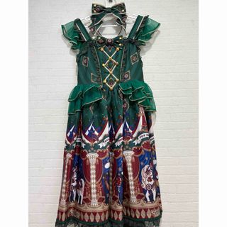 Angelic Pretty - ドーリードット ワンピース ピンク Angelic Prettyの