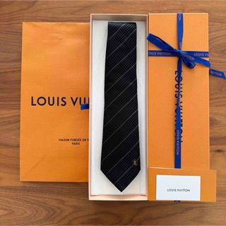 LOUIS VUITTON - クラヴァット・ミックス モノグラム カラー 黒の通販