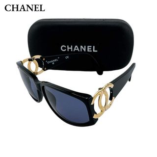 CHANEL - シャネル サングラス 4017-D ココマーク ラインストーン フチ