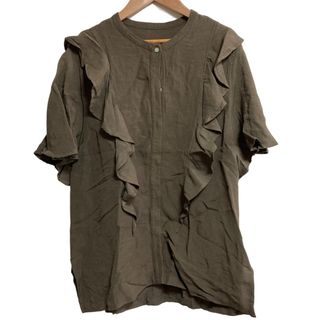 FRAMeWORK - キャップスリーブドロストシャツ［サックスブルー］の通販