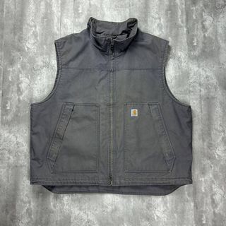 carhartt - 未使用品 carhartt × stussy ダブルネーム ダックベストの