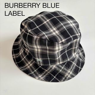 BURBERRY BLUE LABEL - バーバリーブルーレーベル チェック ハット