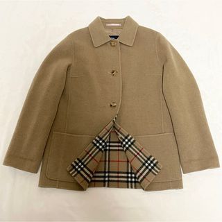 BURBERRY - 極美品☆BURBERRY バーバリー 80372341 カシミヤ100％ ロゴ