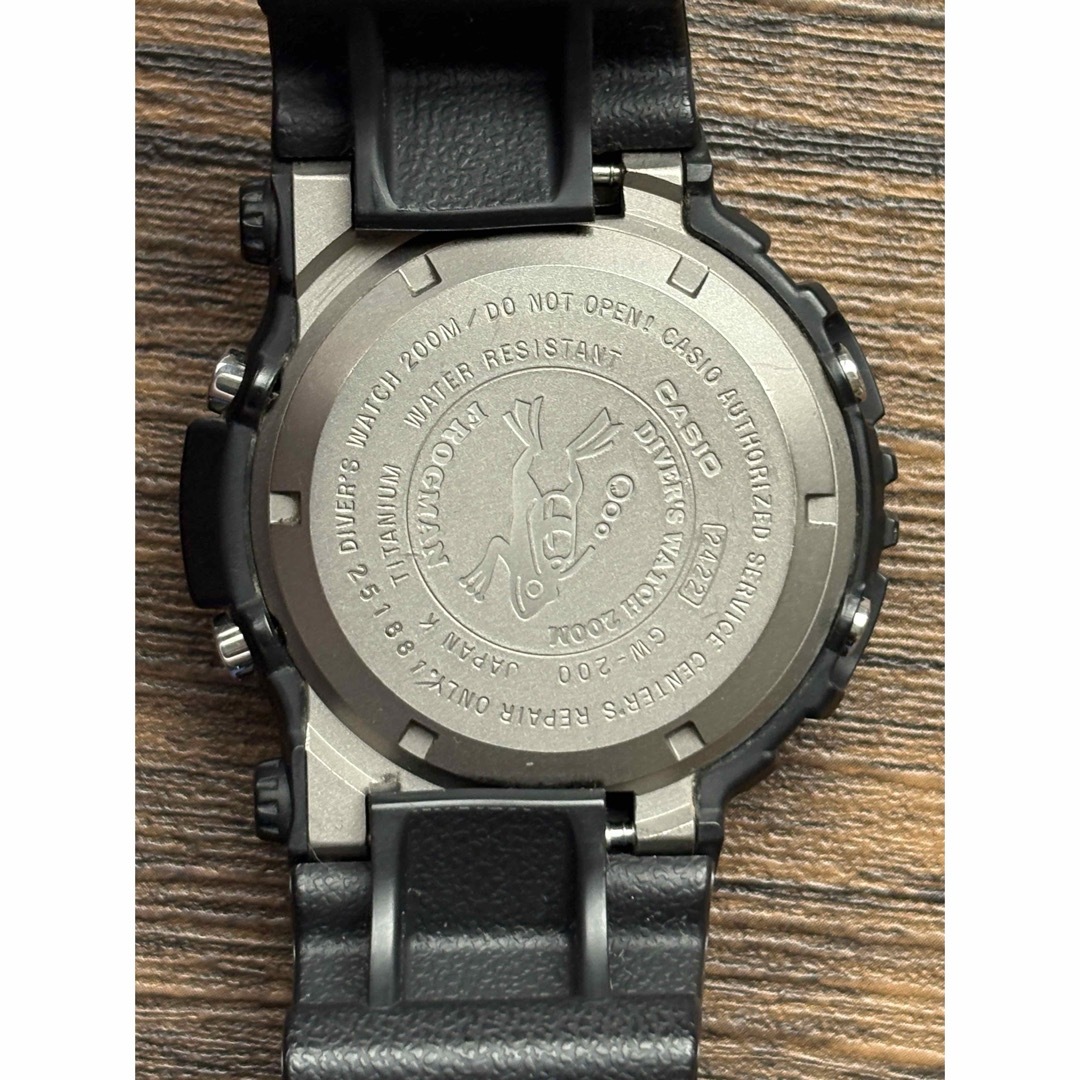 G-SHOCK - ジャンク CASIO G-SHOCK FROGMAN GW-200 ブラックの通販 by