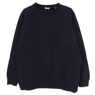 COMOLI - 【未使用品】COMOLI 22/AW コットンシルク長袖クルー NAVY