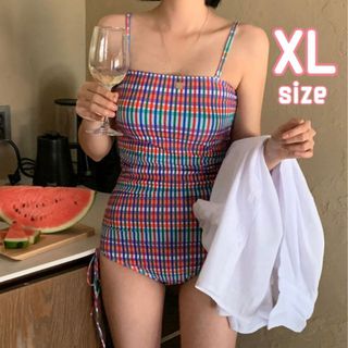 andmary Nadia check swimsuit 水着の通販 by み｜ラクマ