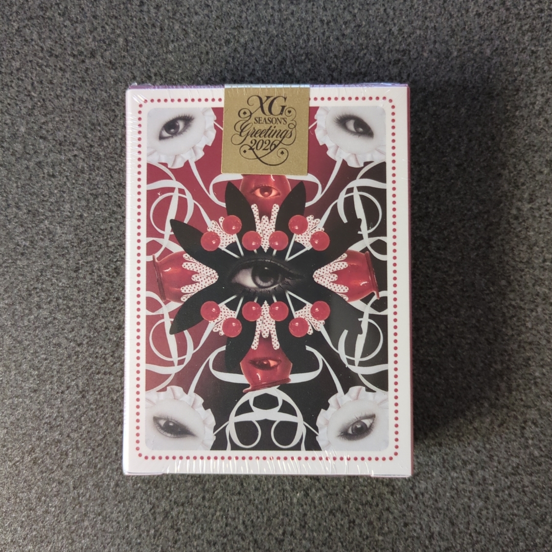 xg - 未開封 XG 2026 シーグリ Playing Cards トランプ グッズの通販