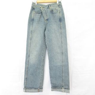 LOEWE - 美品 ロエベ アナグラム クロップド ジーンズ デニム