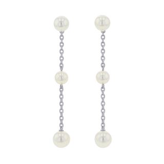 MIKIMOTO - MIKIMOTO ミキモト V Code ピアス イエローゴールドの通販