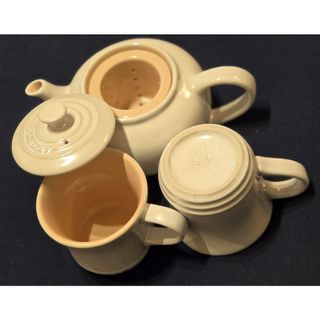 LE CREUSET - ル・クルーゼ フラワープレート ミニ 5枚セット 新品未