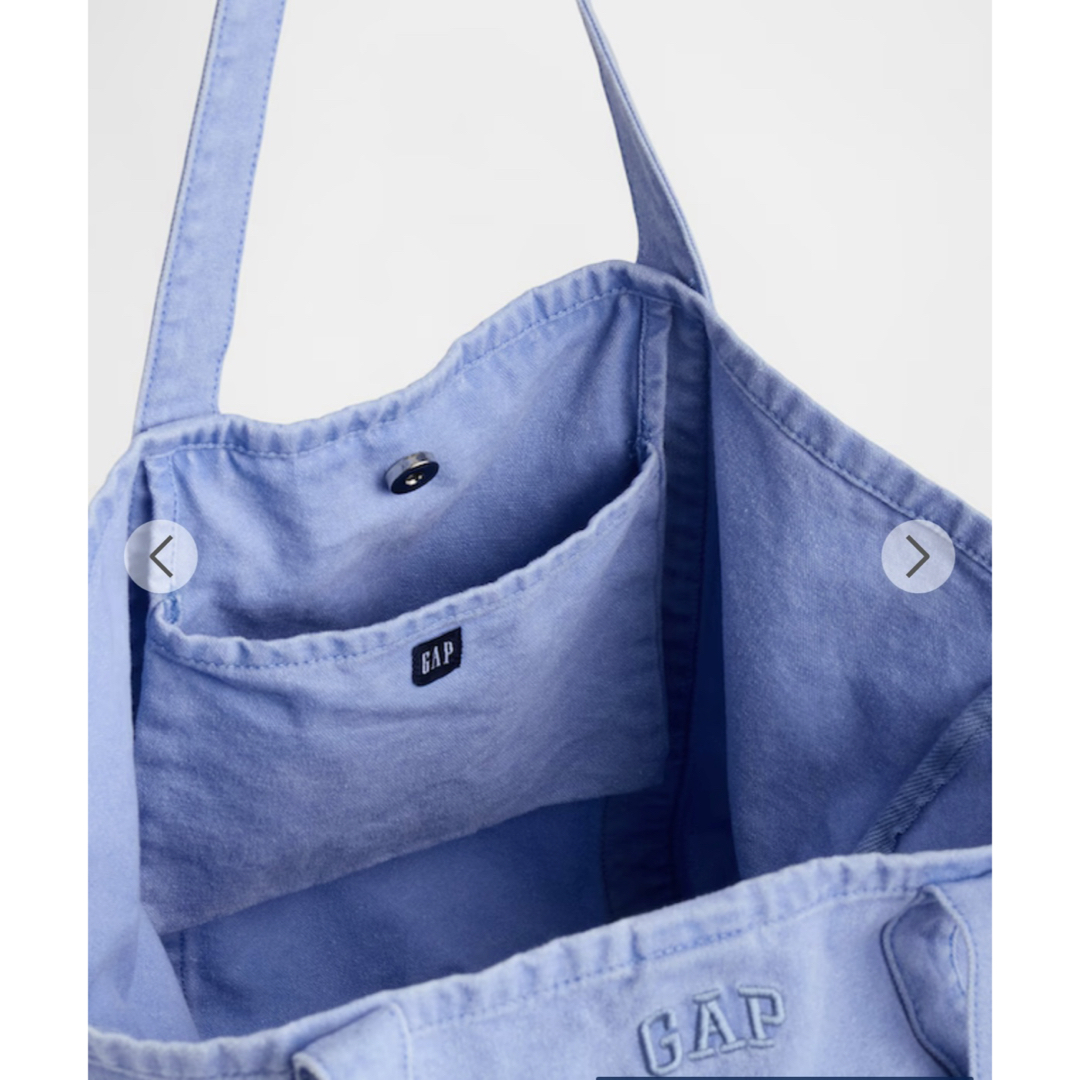 GAP - 【新品未使用】GAP ロゴトートバッグ ムーンストーンブルーの