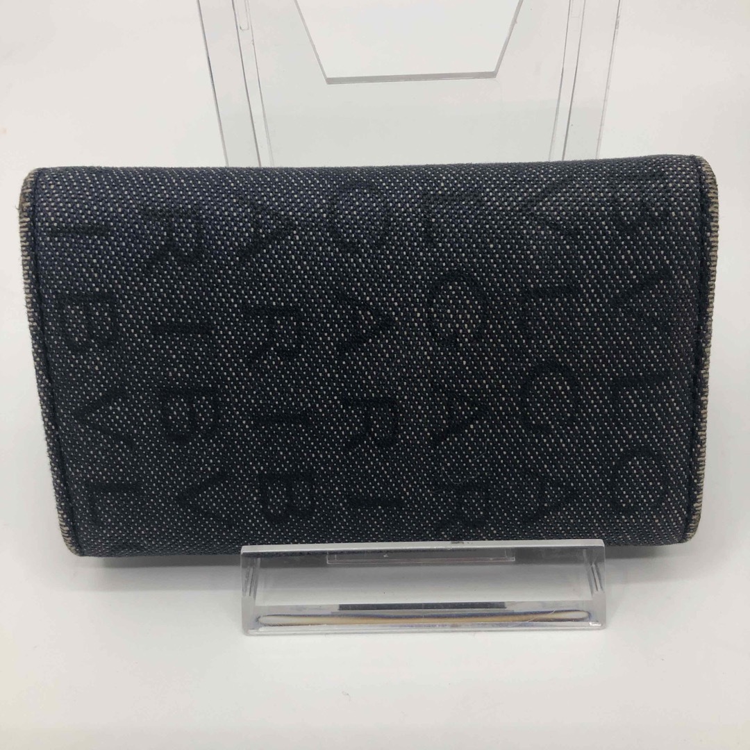 BVLGARI - BVLGARI ブルガリ 6連キーケース（5連） デニム×レザー ロゴ