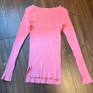 AURALEE - オーラリー ロンハーマン別注 ギザポートネックニット リブ