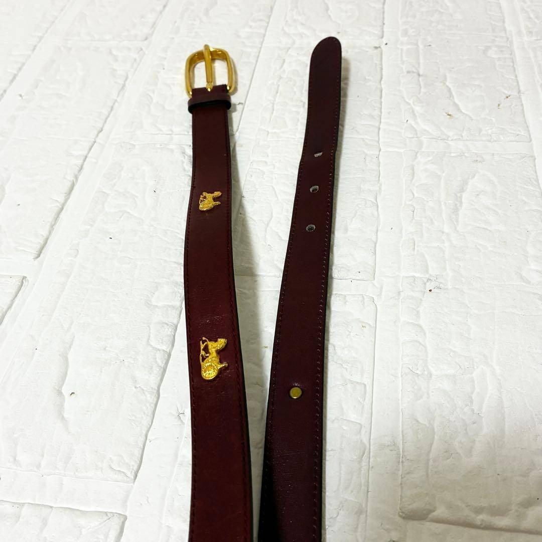 CELINE - CELINE セリーヌ ベルト 馬車 5連 ボルドー ゴールドの通販