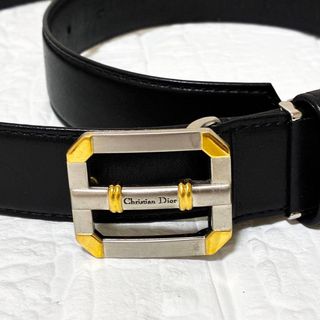 Christian Dior - クリスチャンディオール ベルト ゴールドバックル