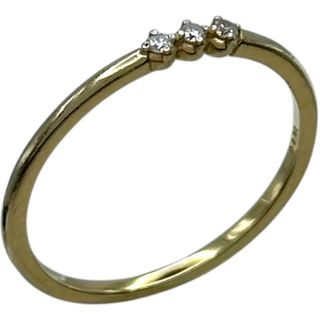 AHKAH - アーカー k18 YG エメ ピンキーリング 5号 ✨ 18金 リングの