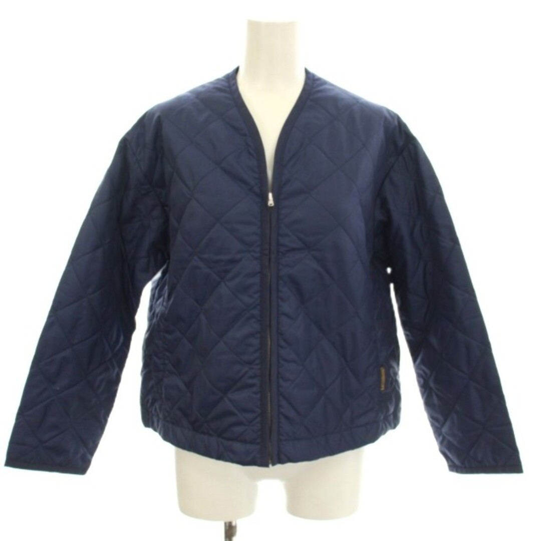 LAVENHAM - ラベンハム キルティングジャケット ノーカラー ジャケット