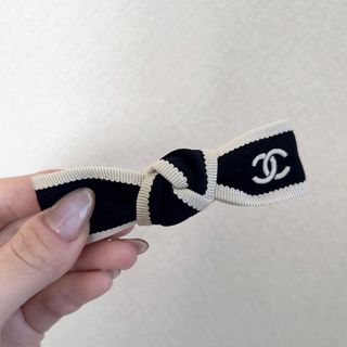 CHANEL - CHANEL リボン カメリア バレッタの通販 by Mi's shop