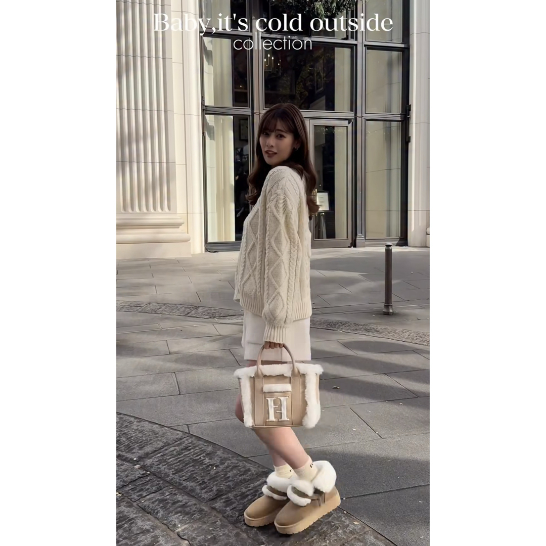 Her lip to - herlipto Cozy Winter Tote Bagの通販 by mshop