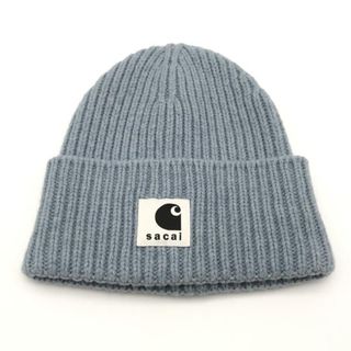 sacai - sacai サカイ ニットキャップ・ビーニー - 紺 【古着】【中古