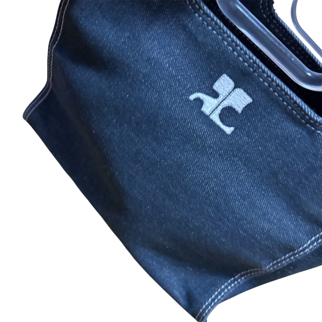 Courreges - 美品希少✨ クレージュ ハンドバッグ クリアハンドル 希少