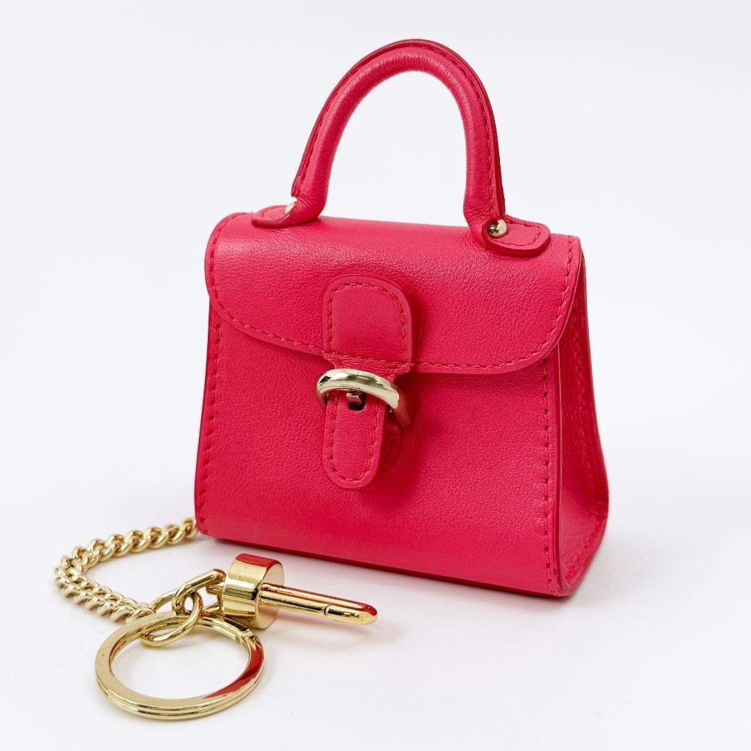 DELVAUX - 定価21万【極美品】デルヴォー ブリヨン チャーム バッグ型