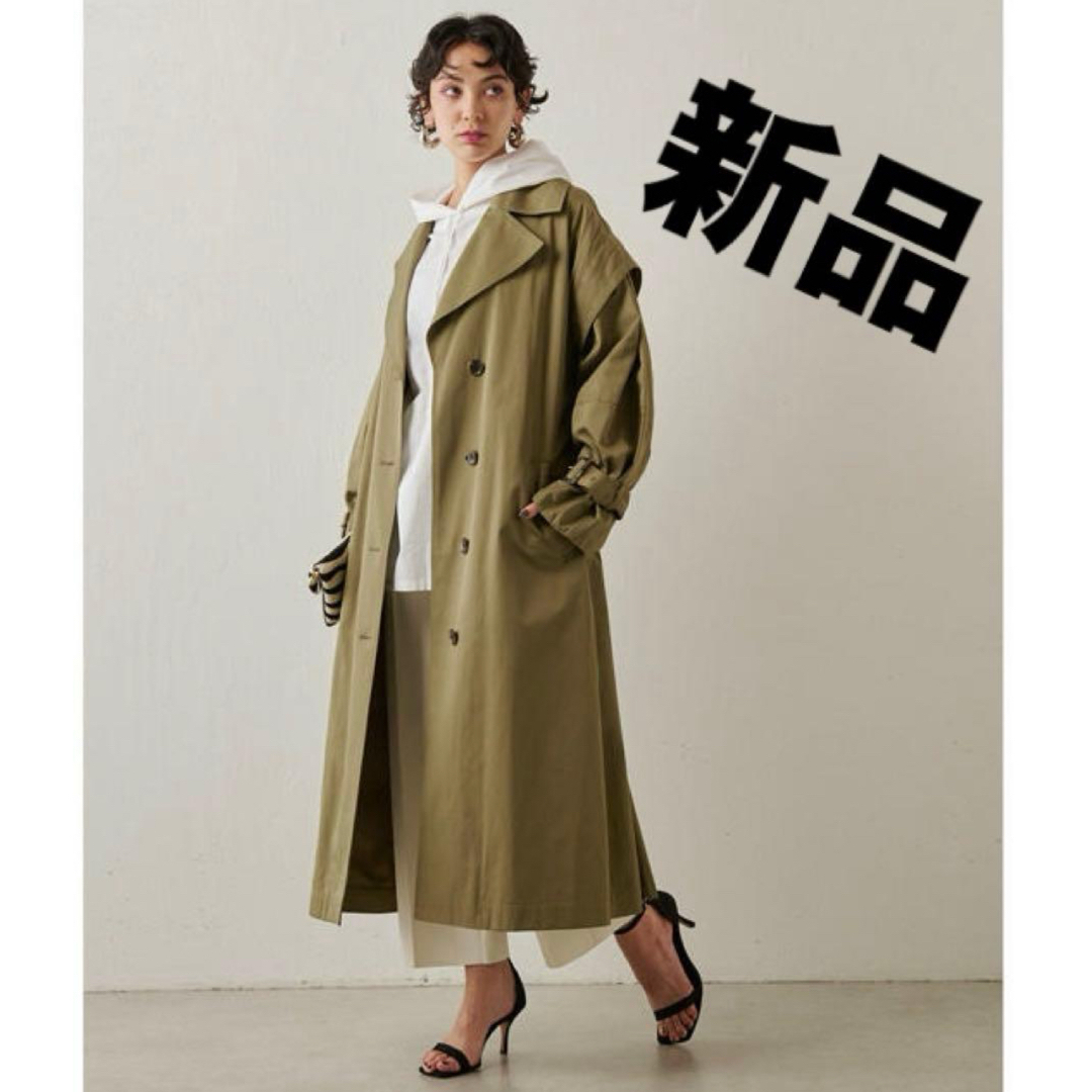 Whim Gazette - 【THE PAUSE】2WAYトレンチコート ウィムガゼットの