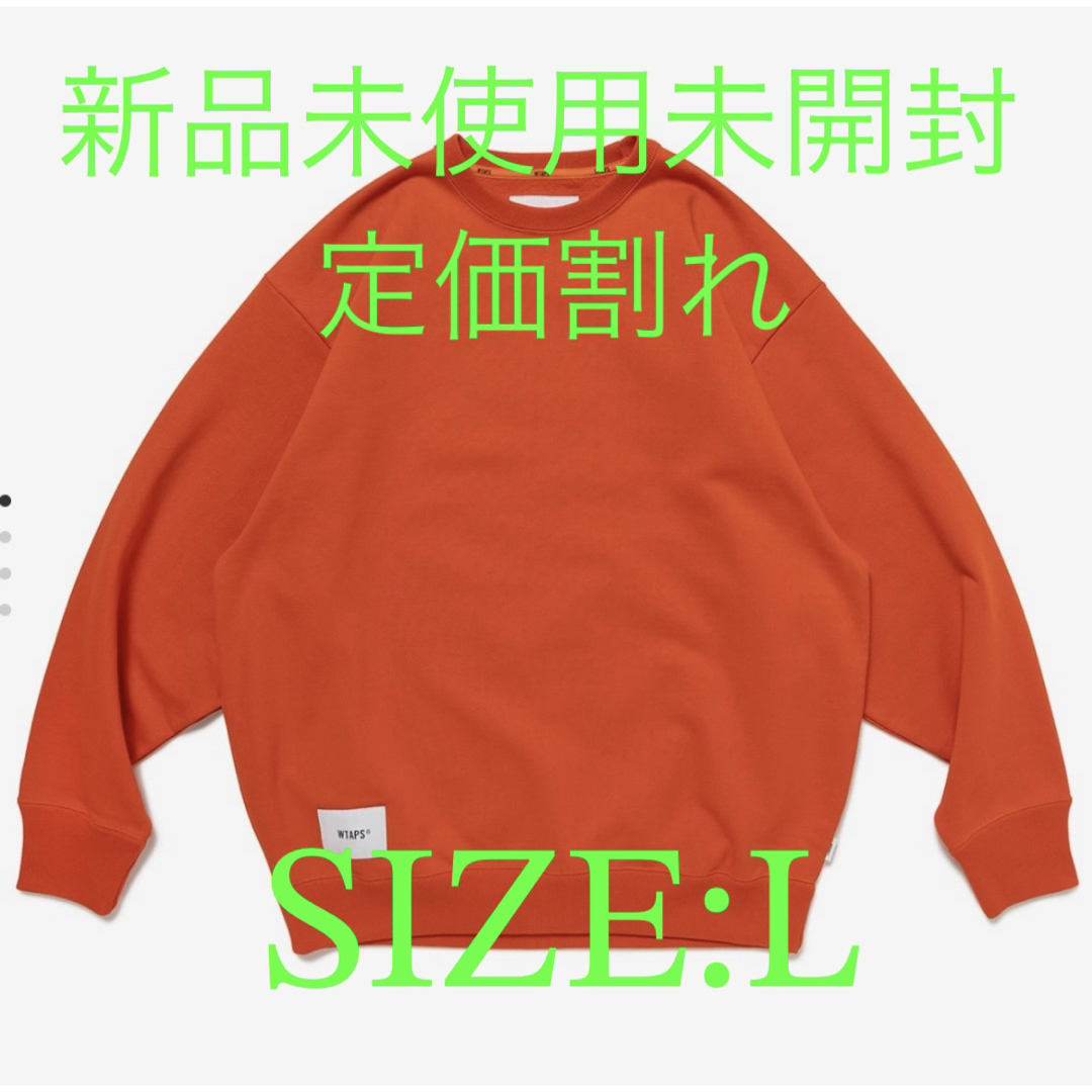 W)taps - WTAPS SIGN-YD SWEATER COTTON 最安値 ORANGEの通販 by SENSE