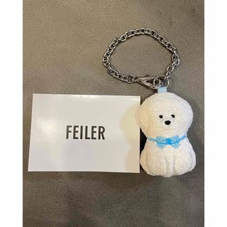 FEILER - フェイラー モフモフワンチャン ビションフリーゼ チャームの
